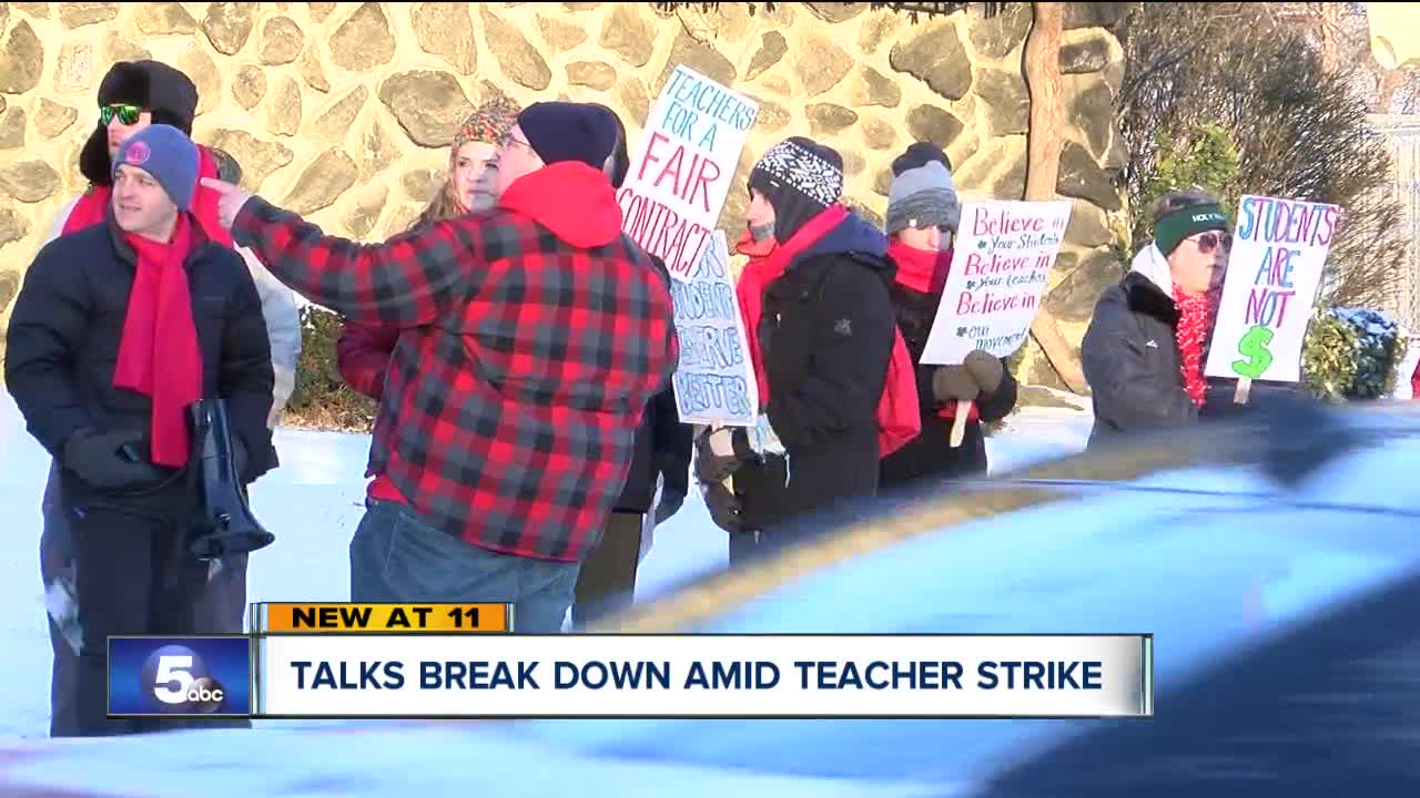 Summit Academy Teachers say strike talks are going backwards