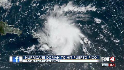 Puerto Rico prepares for Hurricane Dorian