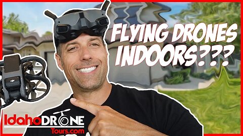 Can you use an FPV DJI Avata DRONE to shoot indoor Real Estate Video footage? Let's find out!