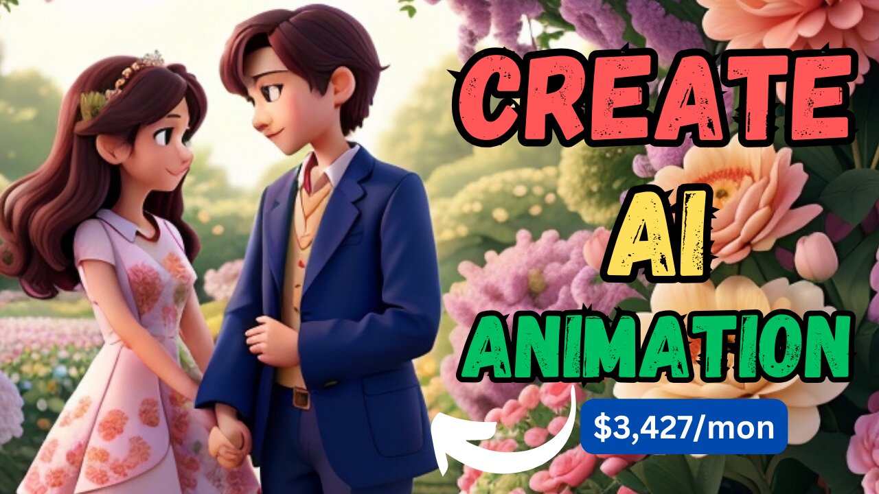 AI Kids Story Animation: Create and Earn $3,427/Month | Animation Tutorial