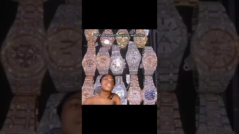 When Rapper Shop For A Watch Online 🤣 #shorts #cubaknowknowsjewelry