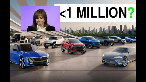 GM CEO says they wont hit goal of 1M EV in 2025