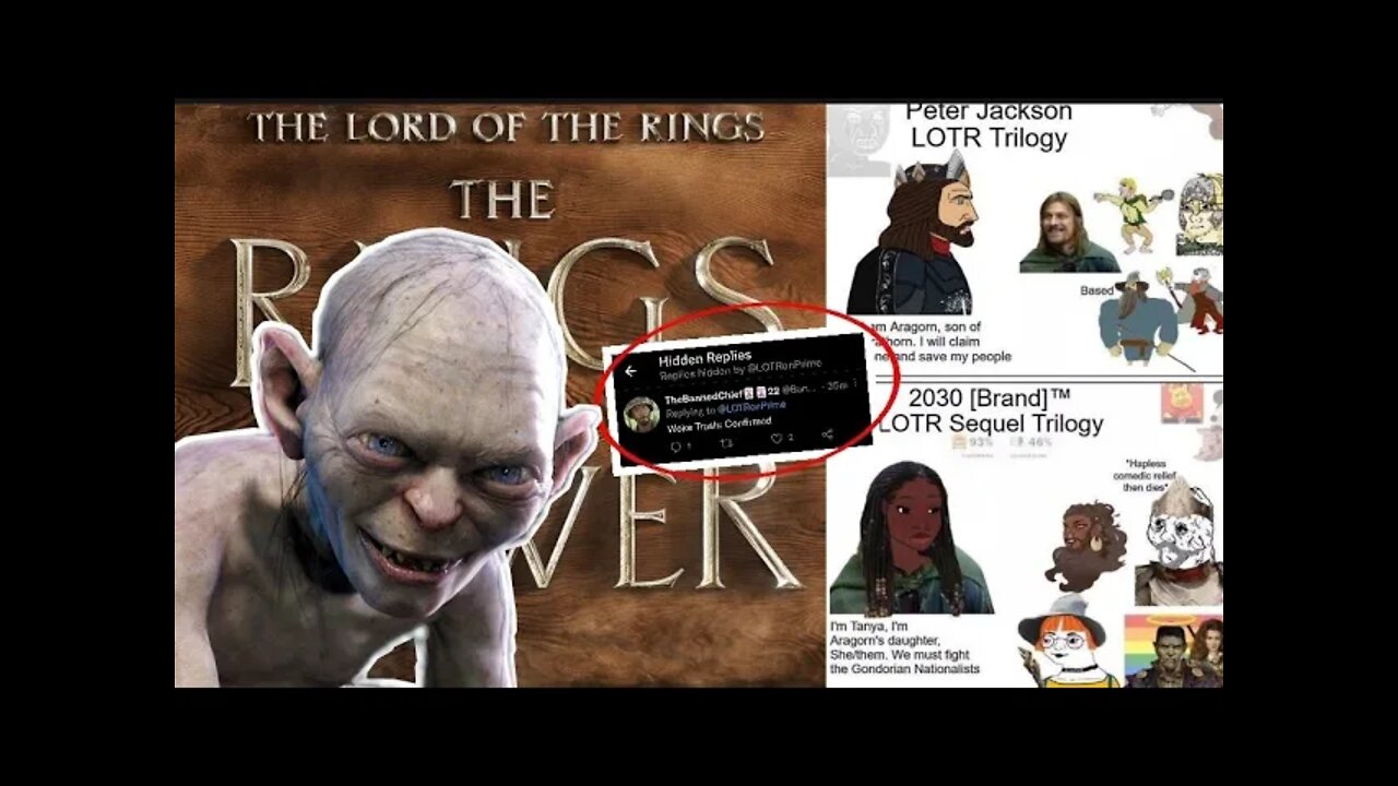 Amazon CENSORING Fans on Social Media - Lord of the Rings Trailer Facing BACKLASH