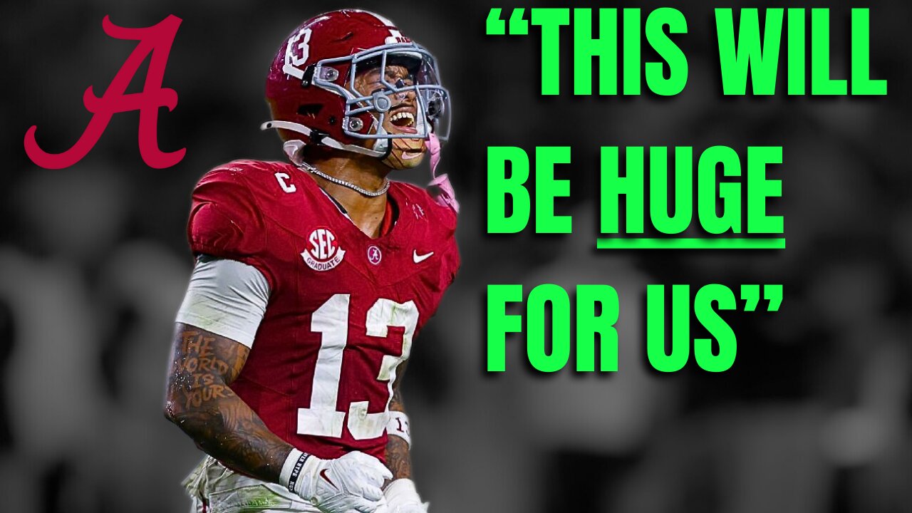 Alabama Crimson Tide Quietly made A SMART Move On The Bye