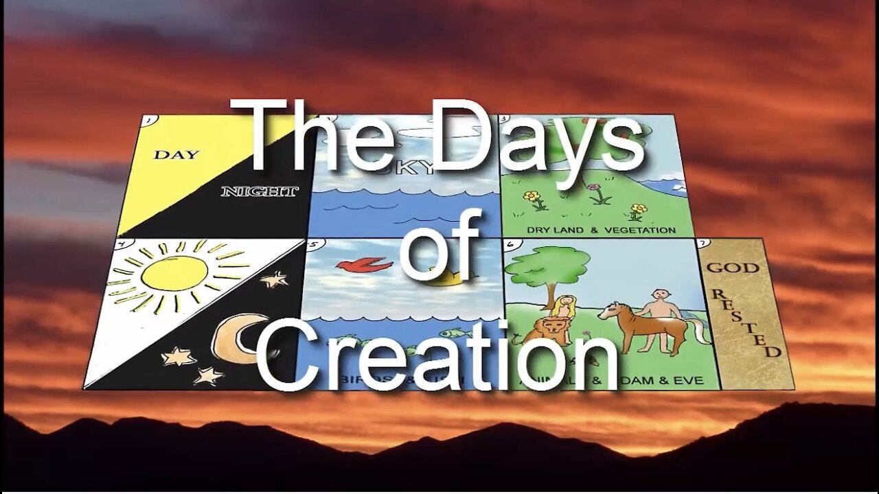 #001 - Days of Creation Video (Children's Bible Audios - Stories for Kids)