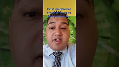 #Port of #Shanghai #closed thousand of #ships #waiting - #global #logistics