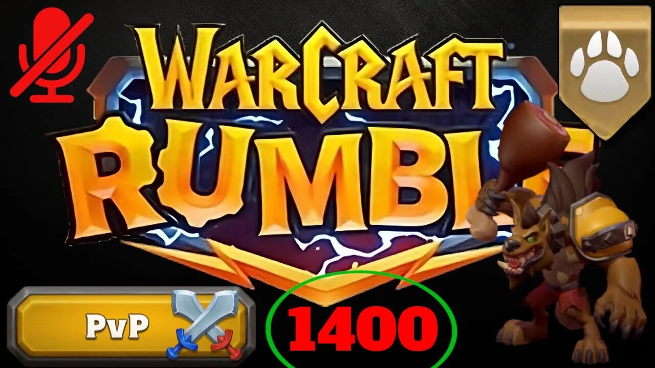 WarCraft Rumble - Hogger - PVP 1400