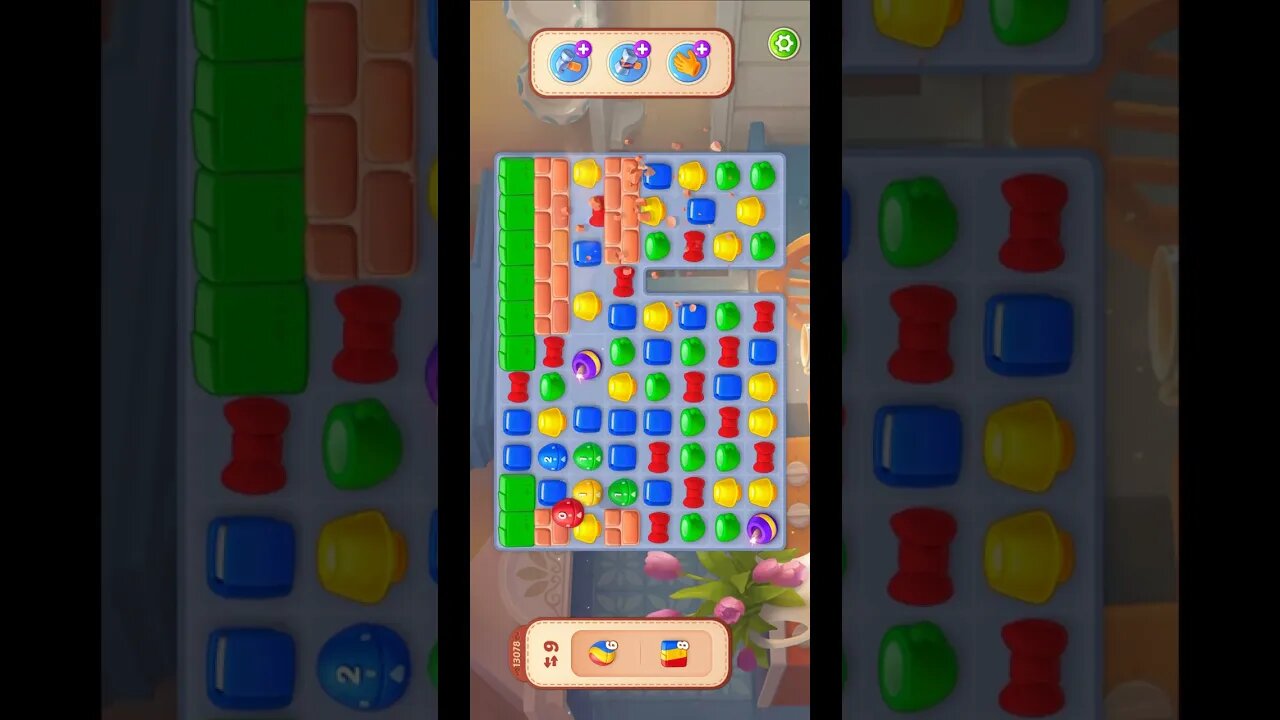 Shorts Playrix Homescapes Gameplay Walkthrough Level 13078-040