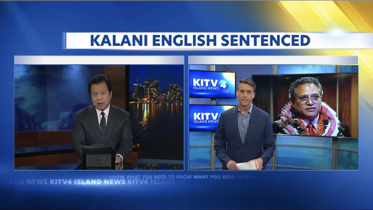 Former Hawaii Senator Kalani English Sentenced for Bribery