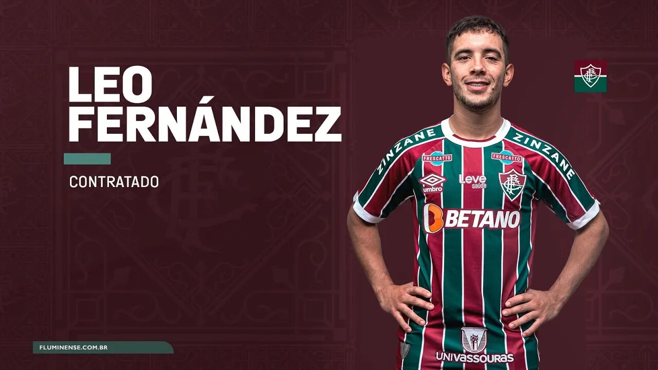 LÉO FERNÁNDEZ: “VOU ME ENTREGAR AO MÁXIMO AO FLUMINENSE”