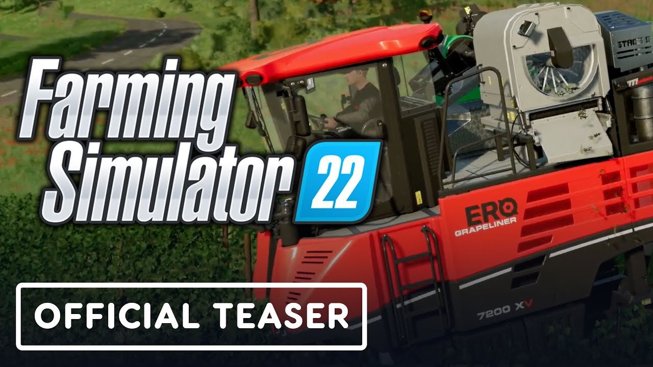 Farming Simulator 22 - Official ERO Grapeliner Series 7000 DLC Trailer