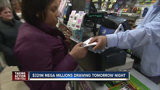 Mega Millions jackpot hits $321 million for Christmas