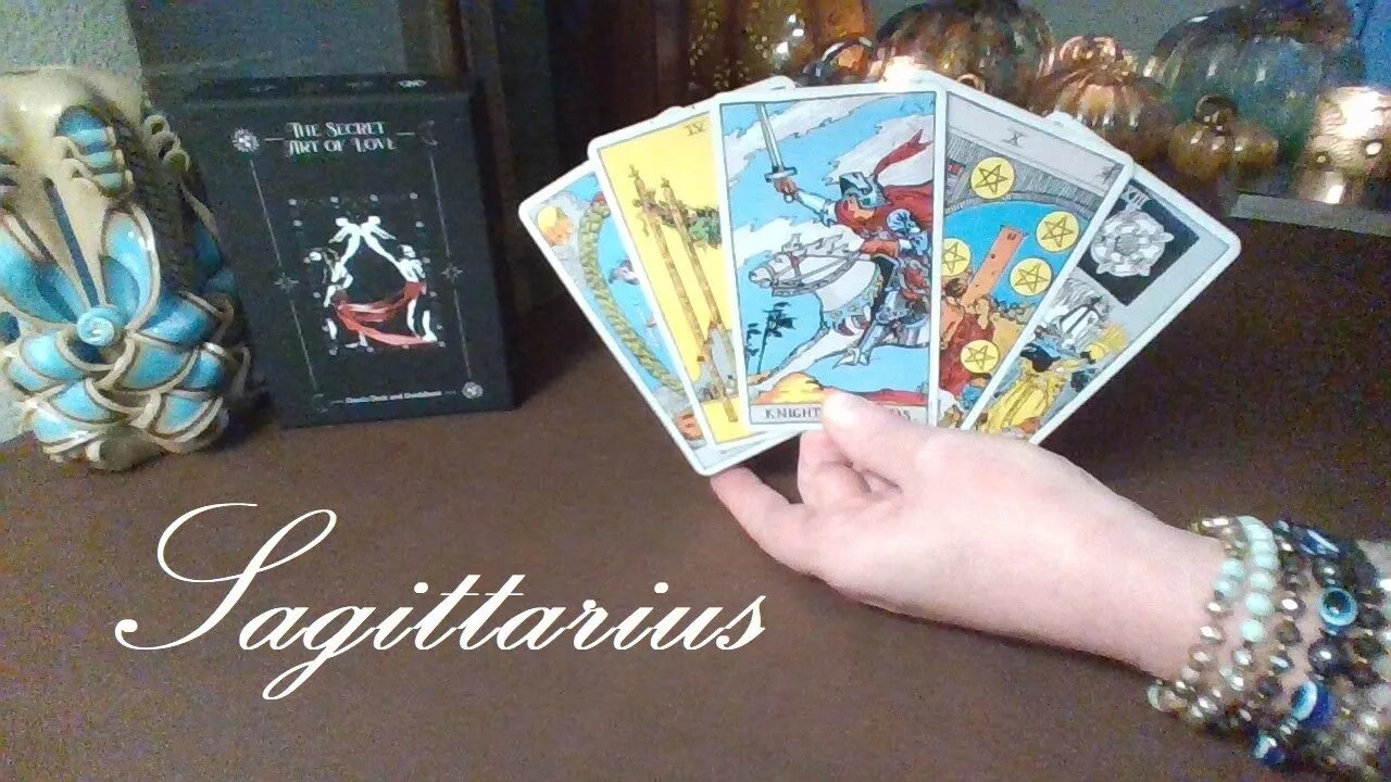 Sagittarius ❤️ "THE ONE" You Won't See Coming Sagittarius!!! Mid November 2022 #TarotReading