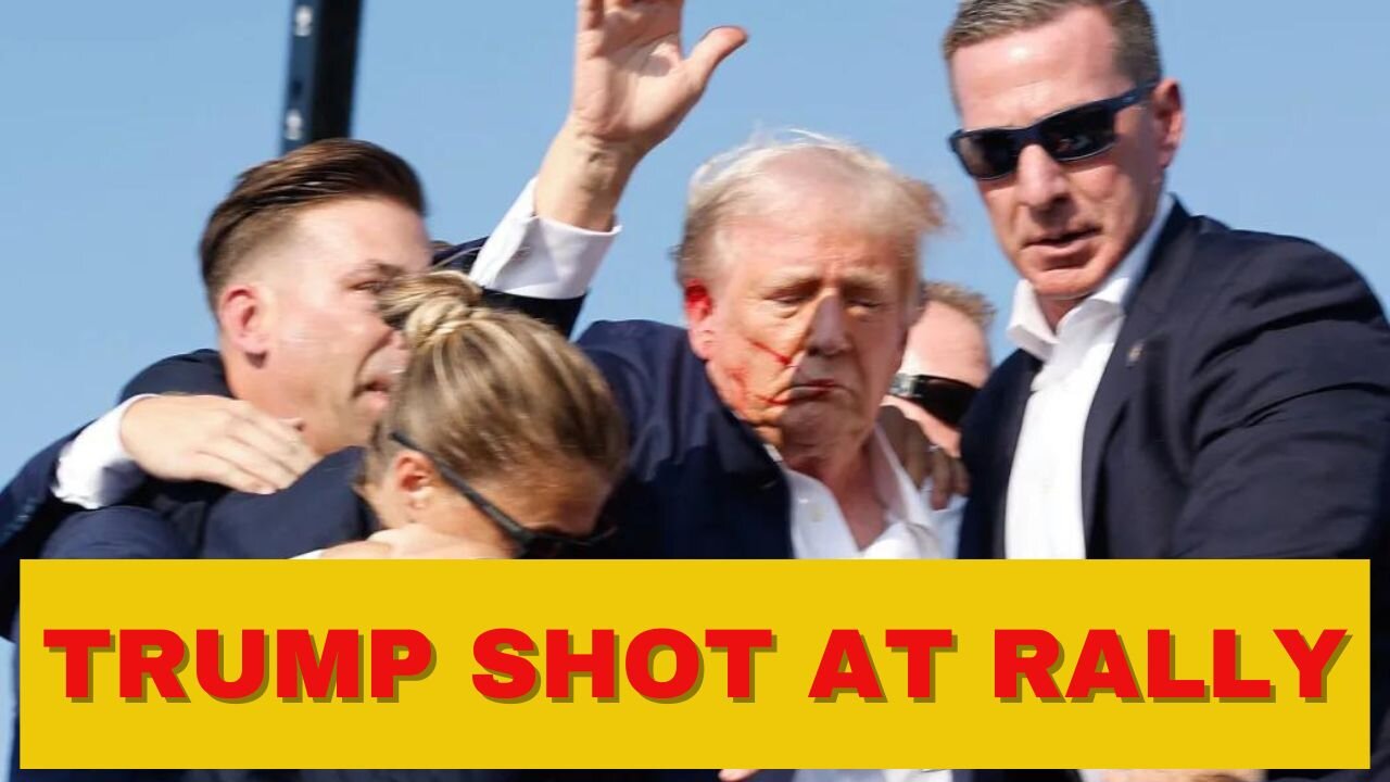 Trump injured, rushed from stage after shooter fired on his Pennsylvania rally