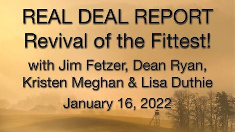 Real Deal Media 2022 Premier (16 January 2022) with Dean Ryan, Kristen Meghan, and Lisa Duthie