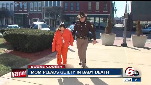 Boone County woman pleads guilty in baby death