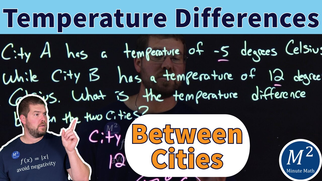 How to Calculate Temperature Differences Between Cities