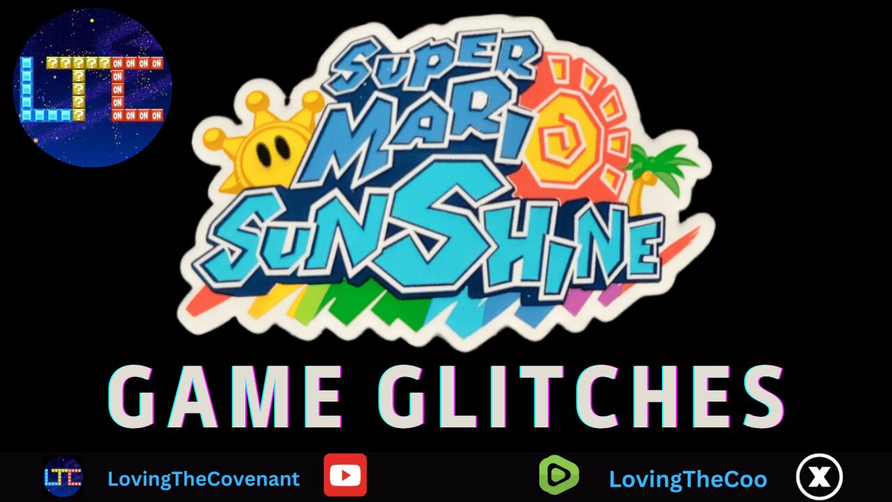 GAME GLITCHES | SUPER MARIO SUNSHINE | GAMEPLAY