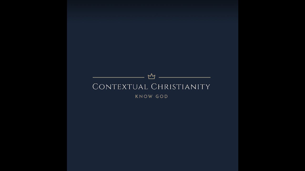 Contextual Christianity, An introduction.