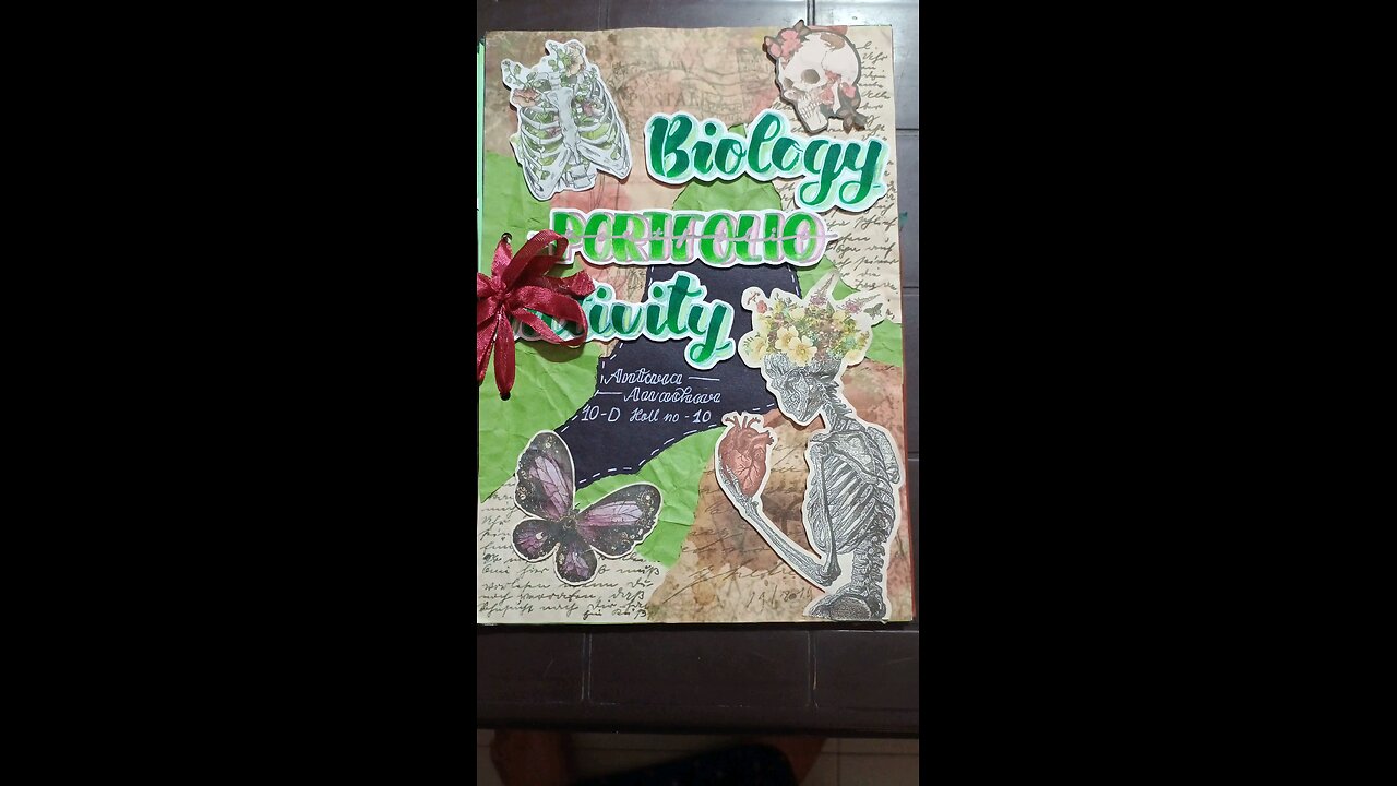 science project made by my daughter