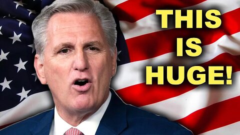 BREAKING: KEVIN MCCARTHY JUST SHOCKED THE WORLD!!