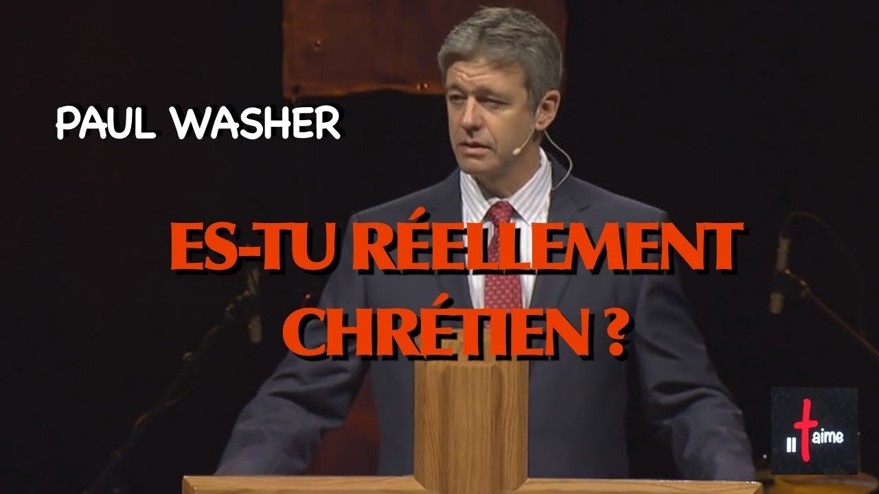 Est Tu Réellement Un Chrétien ?