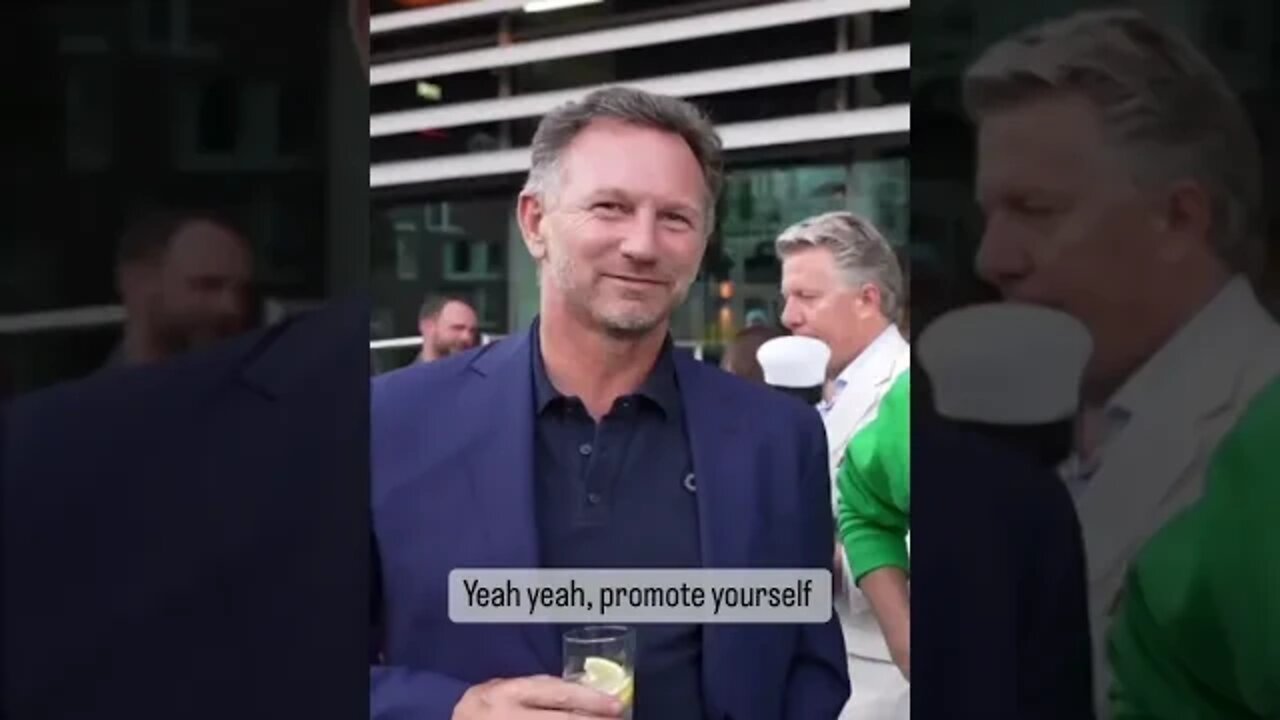 I put my face on a Formula car, and Christian Horner likes the crazy idea 😂