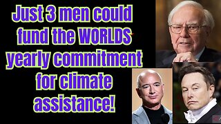 Elon and Jeff have more money than offered for climate aid!!