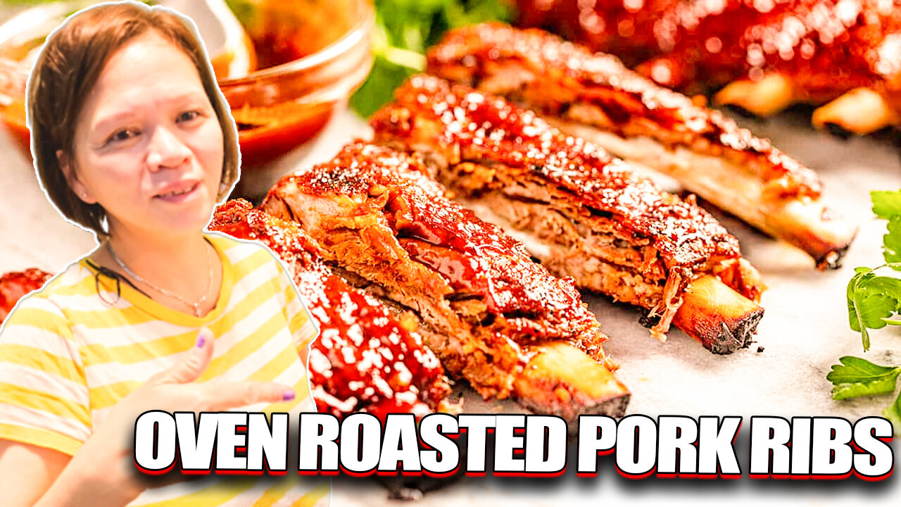 Como fazer Costelinha De Porco Assada No Forno / How To Make Tender Off The Bone BBQ Pork Ribs