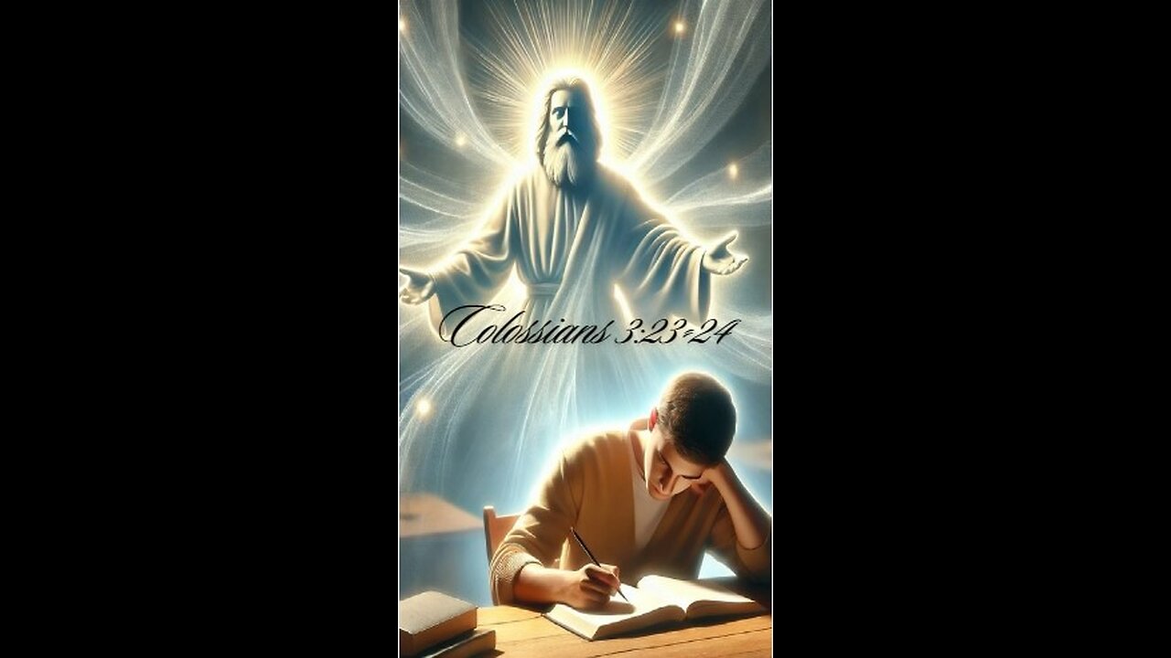 Colossians 3:23-24 - Whatever you do, work at it with all your heart, as working for the Lord...