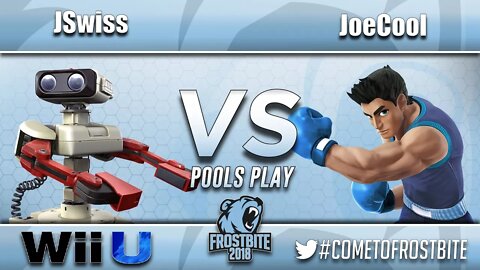 JSwiss (ROB) vs. JoeCool (Little Mac) - Wii U Pools Play - Frostbite 2018