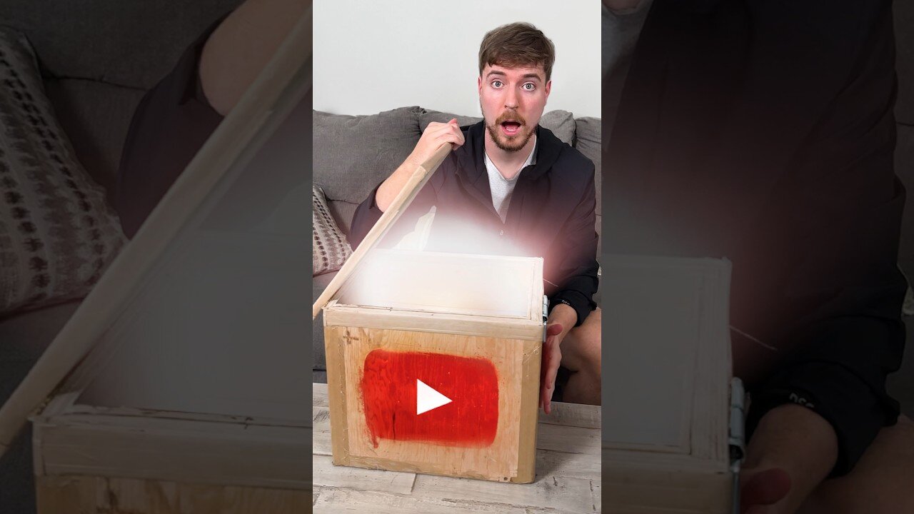 Unboxing My 200M Subscriber Play Button