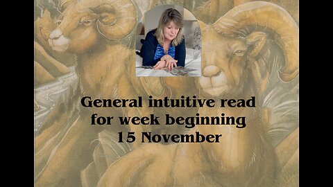 Intuitive general read for week beginning 15 November