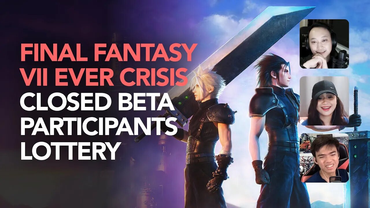 FFVII Ever Crisis CBT Participants Will Be Selected Through a Lottery