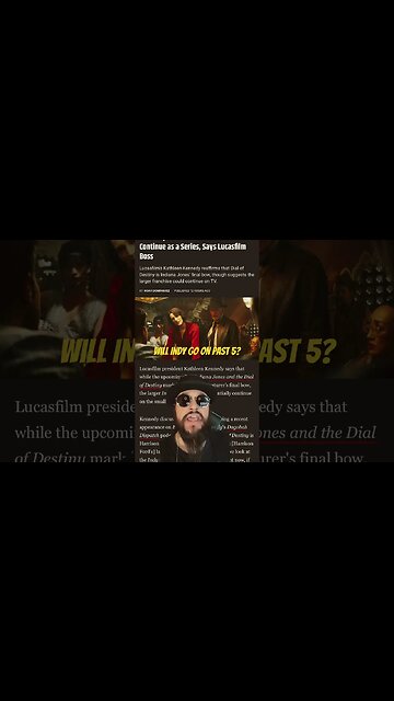 Disney Lucasfilm Head Kathleen Kennedy Talks About Future After Indiana Jones 5 #shorts #disney