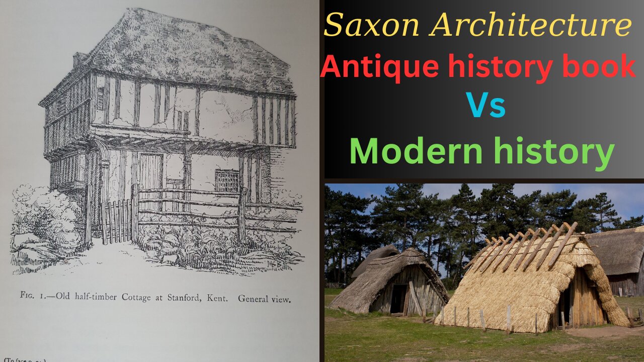 UNBELIEVABLE how much our history is made up Anglo Saxon architecture.