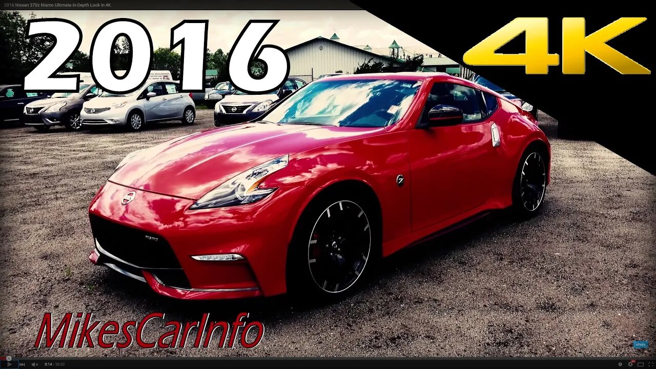 2016 Nissan 370z Nismo Ultimate In-Depth Look in 4K