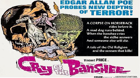 CRY OF THE BANSHEE 1970 Sadistic Witch-Hunter is Cursed by a Banshee FULL MOVIE HD & W/S