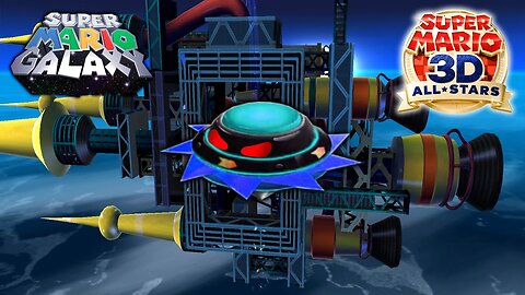 Super Mario Galaxy Walkthrough - PART 20: Dreadnought Galaxy