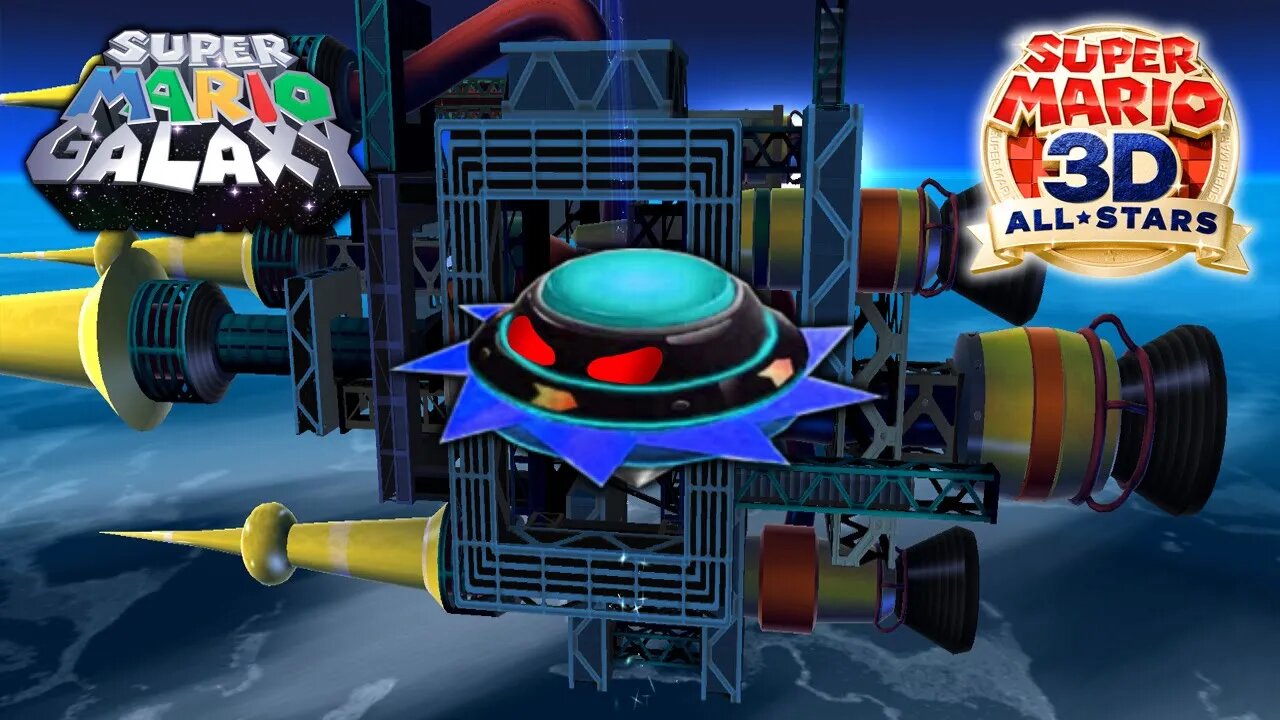 Super Mario Galaxy Walkthrough - PART 20: Dreadnought Galaxy