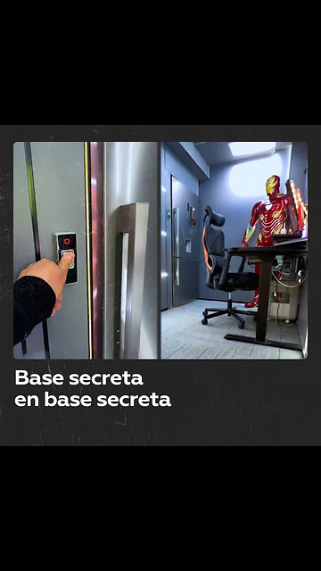 Un usuario de TikTok habilita su casa como instalación secreta.
