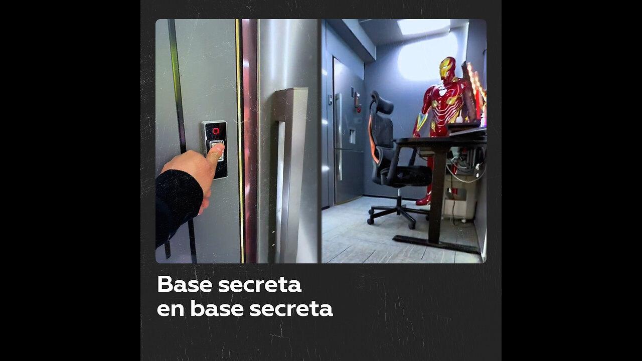 Un usuario de TikTok habilita su casa como instalación secreta.