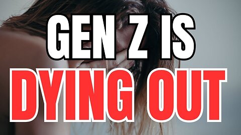 Gen Z is Choosing to Die So That They Can Avoid Having to Work