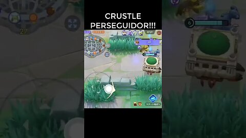 CRUSTLE PERSEGUIDOR 😉🤣POKÉMON UNITE #shorts