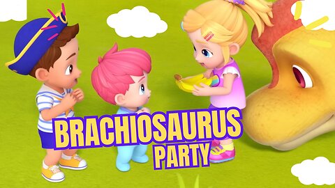 Brachoisaur! New Friend | Baby Cartoons | Kid Cartoons