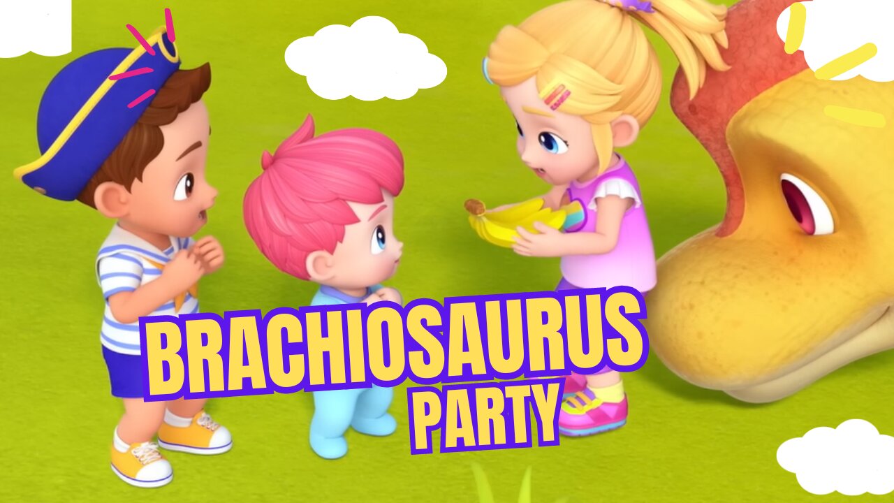 Brachoisaur! New Friend | Baby Cartoons | Kid Cartoons