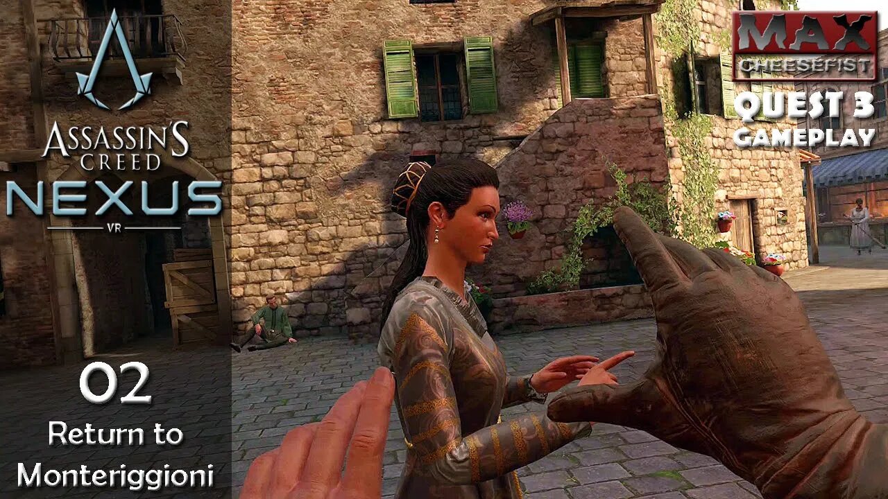 ASSASSIN'S CREED: NEXUS VR // 02: Return to Monteriggioni // QUEST 3 Gameplay