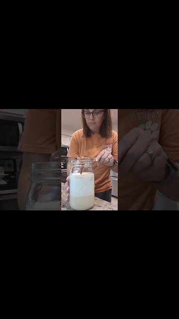 Making your own coffee creamer is SO simple! #coffeecreamer #homemade #recipe