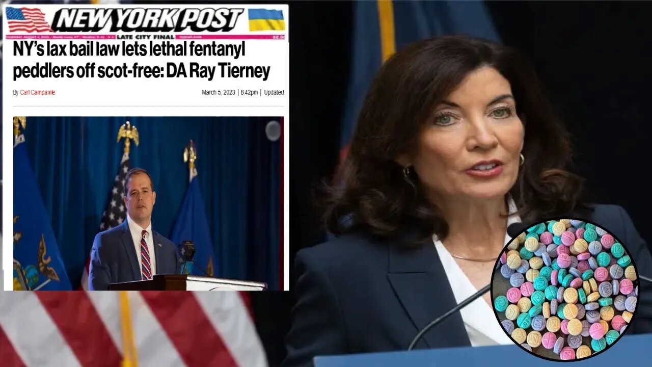 NY's Lax Bail laws allow Fentanyl Dealers OFF Scot FREE