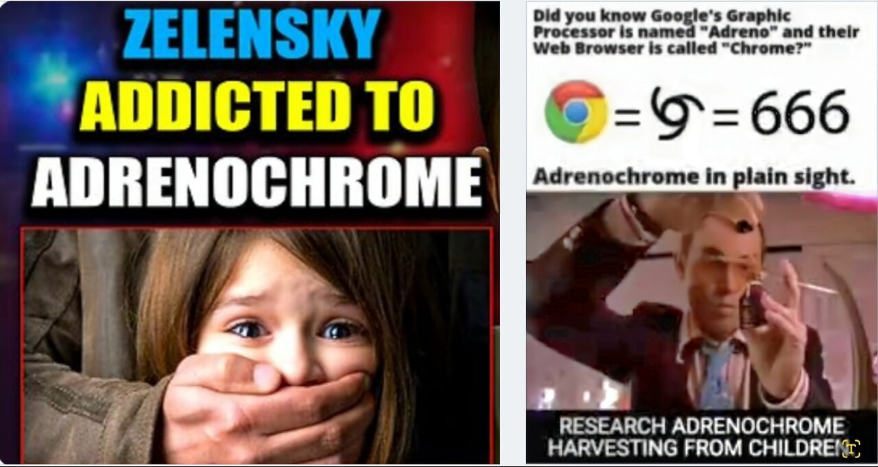 Adrenochrome Whistleblower: 'Zelensky and Other Leaders Are Addicted to Children’s Blood'